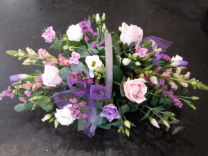 Sympathy Trug Arrangement